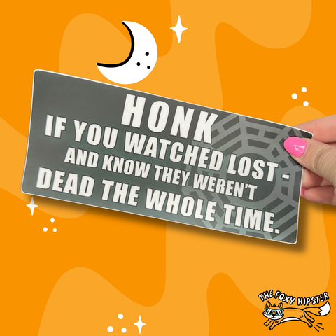 LOST Bumper Sticker