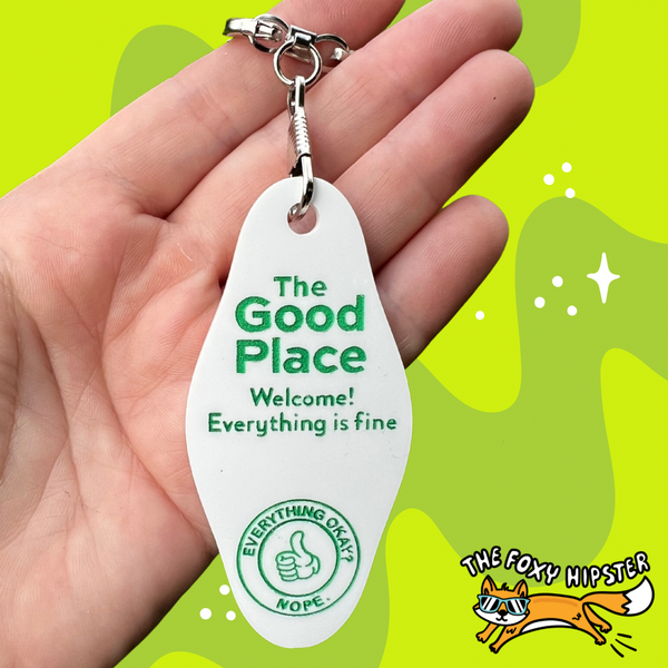 The Good Place Keychain