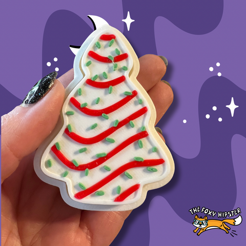 Christmas Tree Cake Fidget Toy Clicker