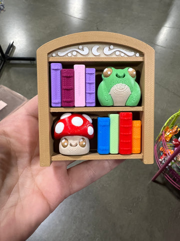 Book Shelf Fidget Toy Clicker 4 clicks