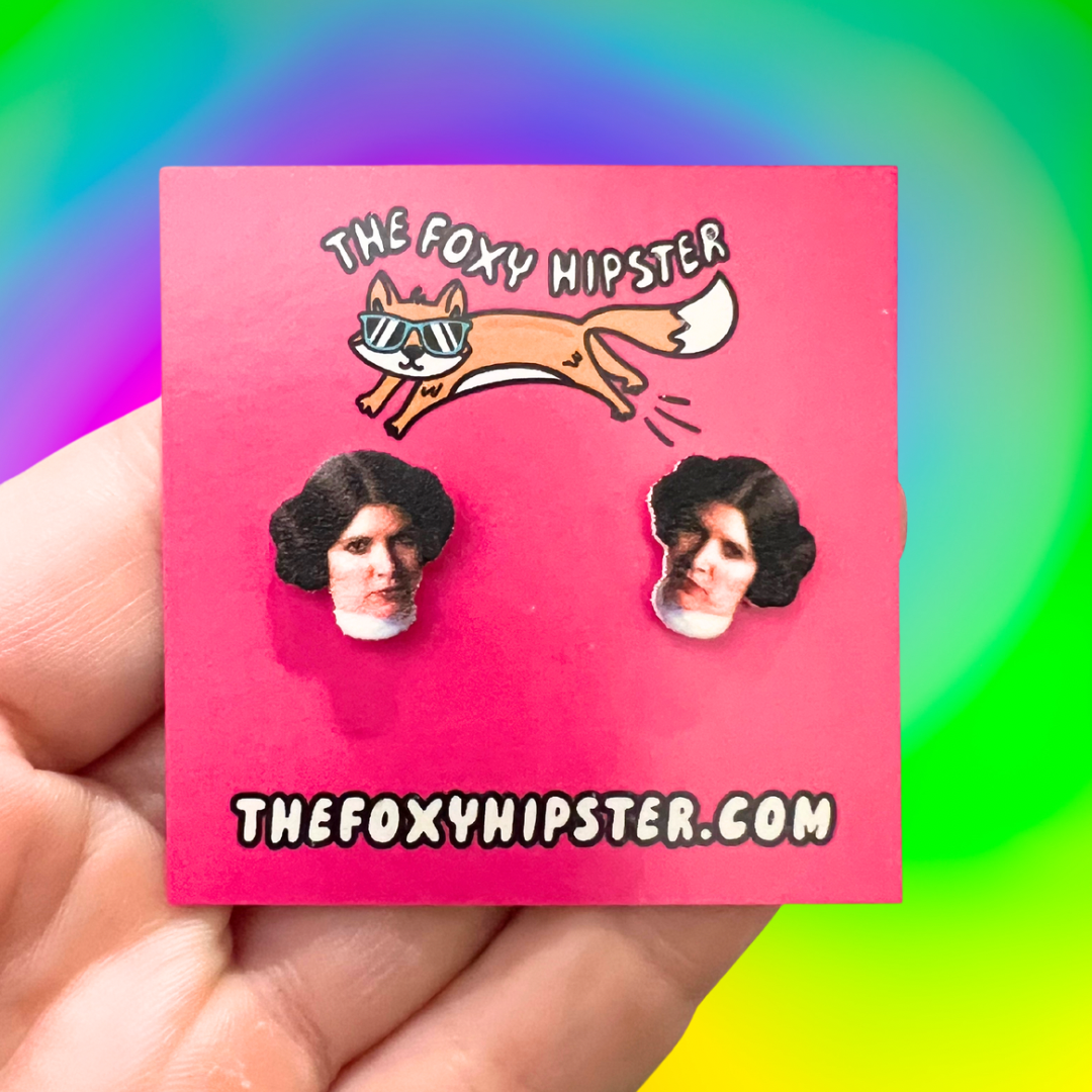 Princess Leia Stud Earrings