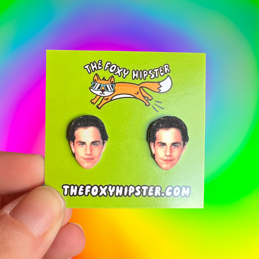 Shawn Rider Strong Boy Meets World Stud Earrings