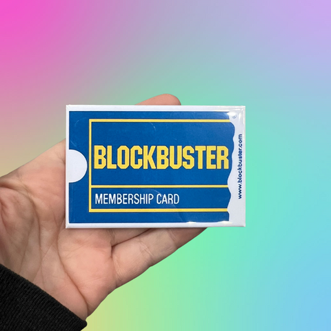 Blockbuster Membership Card Fridge Magnet