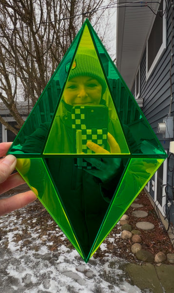 Plumbob Wall Art Mirror