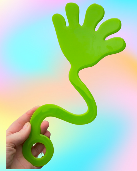 Sticky Slappy Hand 90's Toy Wall Art