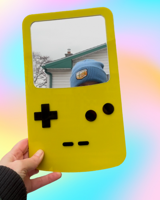 Retro Game System Wall Art Mirror