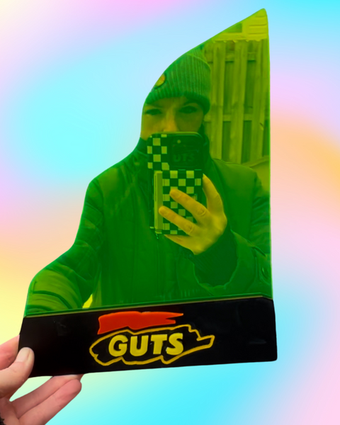 GUTS Aggro Crag Retro 90's  Wall Art Mirror