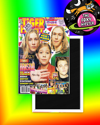 Bop BB 90's Teen Magazine Hanson Leo Fridge Magnet