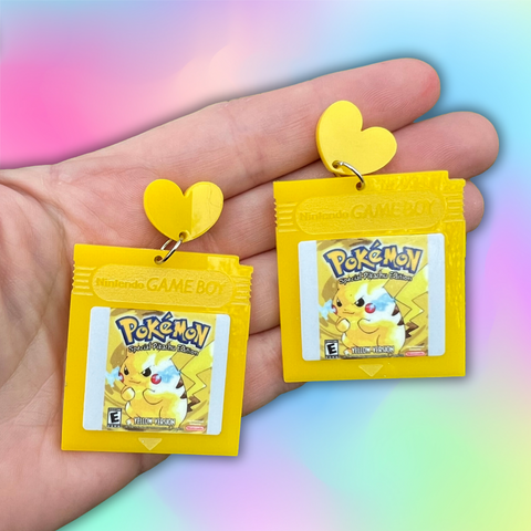 Pokémon Game Boy Dangle Earrings