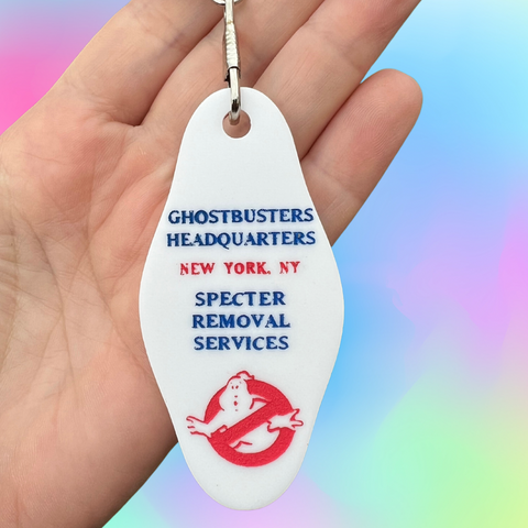 Ghostbusters Headquarters Keychain