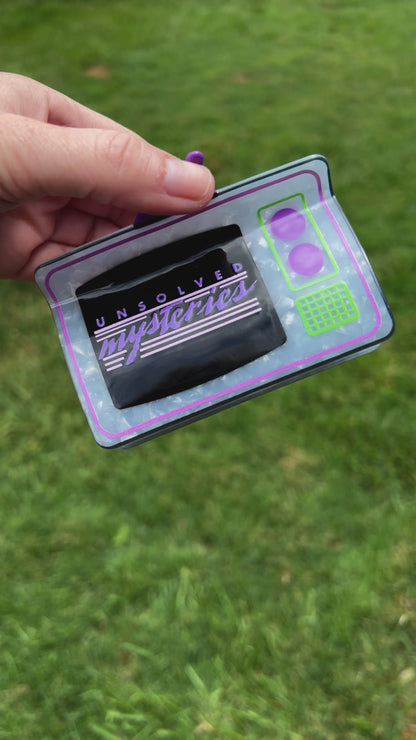 Unsolved Mysteries 4 inch Hair Claw