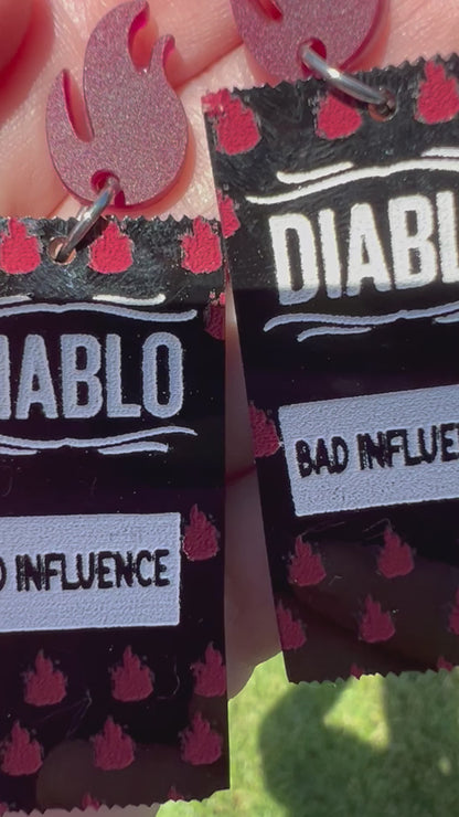 Diablo Sauce Dangle Earrings