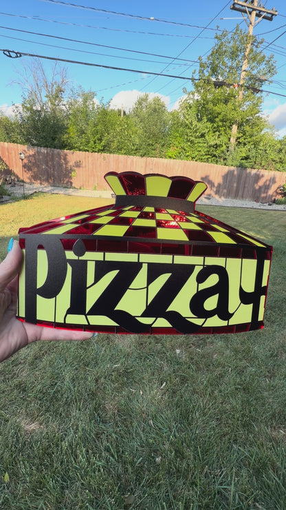 Pizza Hut Chandelier Nostalgic Wall Art