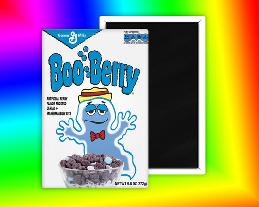 Halloween BlueBerry Cereal Fridge Magnet