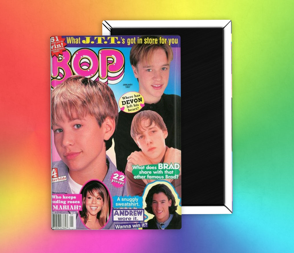 Bop BB 90's Teen Magazine JTT Devon Sawa Fridge Magnet