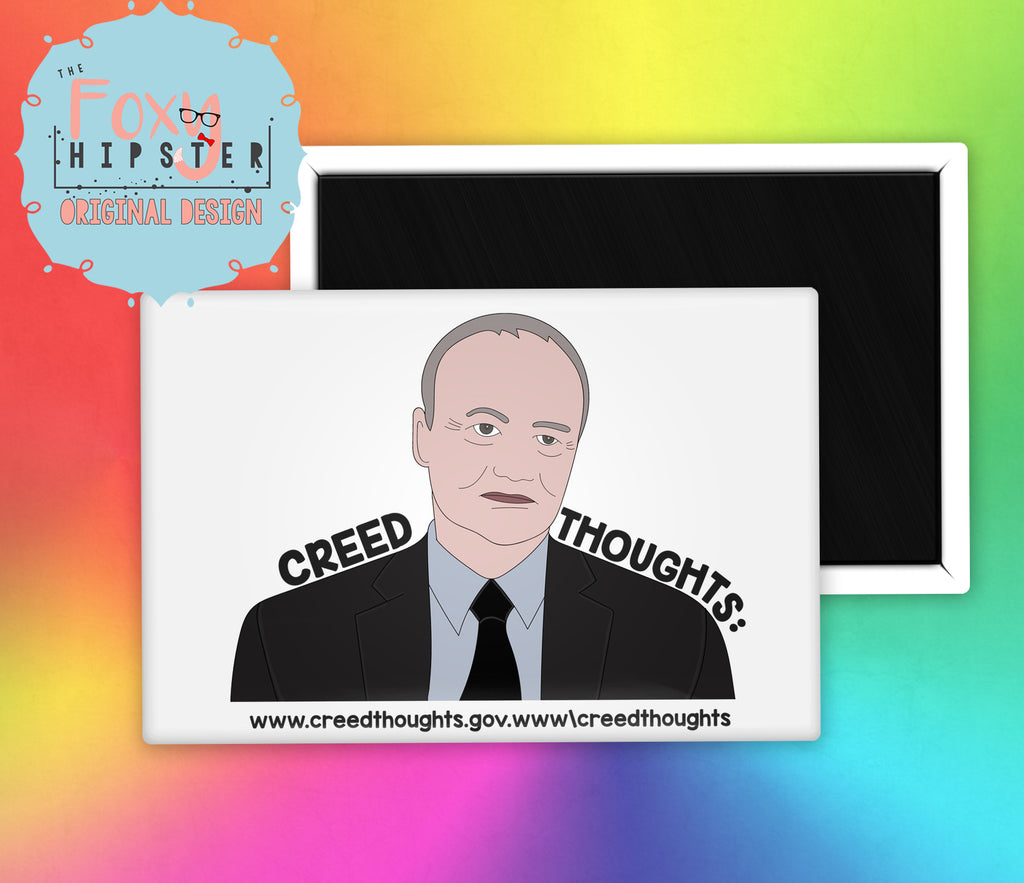 The Office Creed Thoughts Fridge Magnet