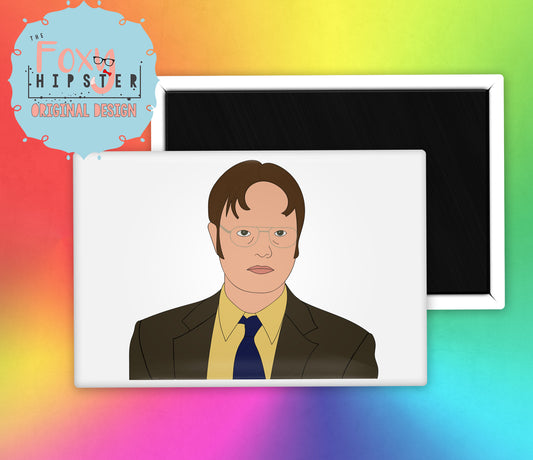 The Office Dwight Schrute Fridge Magnet