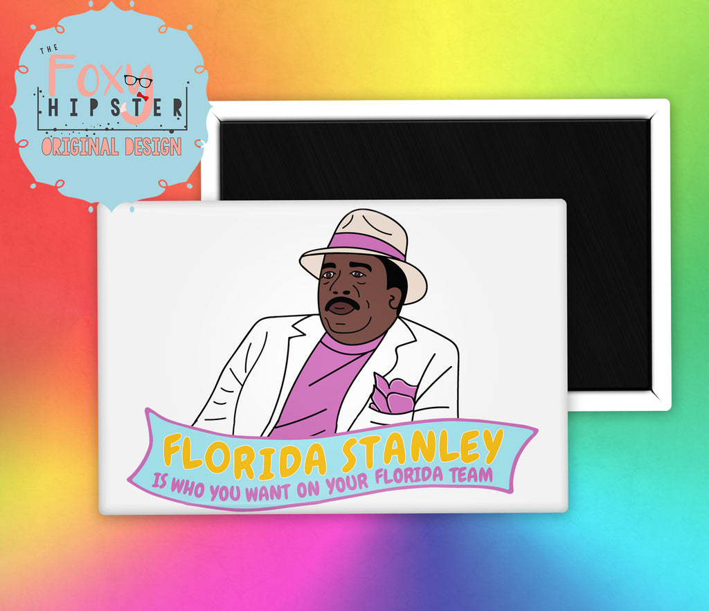 The Office Florida Stanley Fridge Magnet
