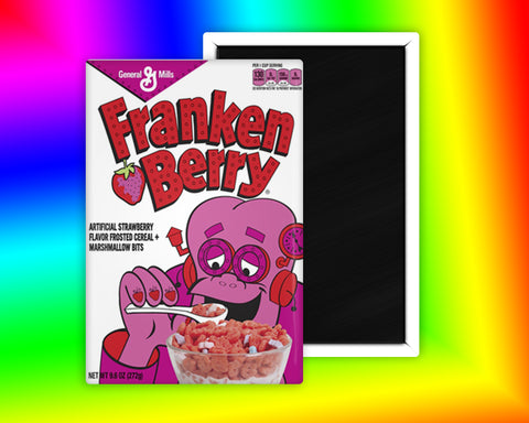 Franken Berry Cereal Fridge Magnet