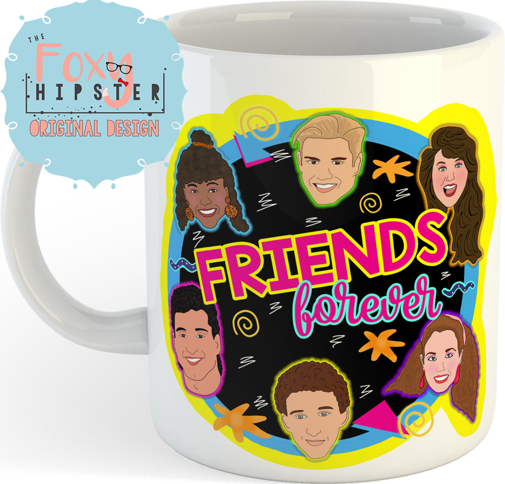 Saved by the Bell Friends Forever 11oz coffee mug