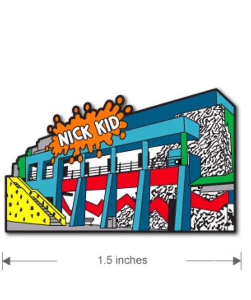 Nickelodeon STUDIOS Enamel Pin - NICK KID