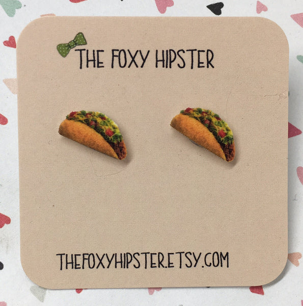 Taco Stud Earrings