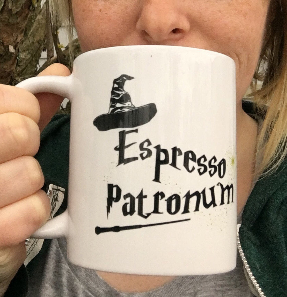 Harry Potter Inspired 11oz coffee mug espresso patronum