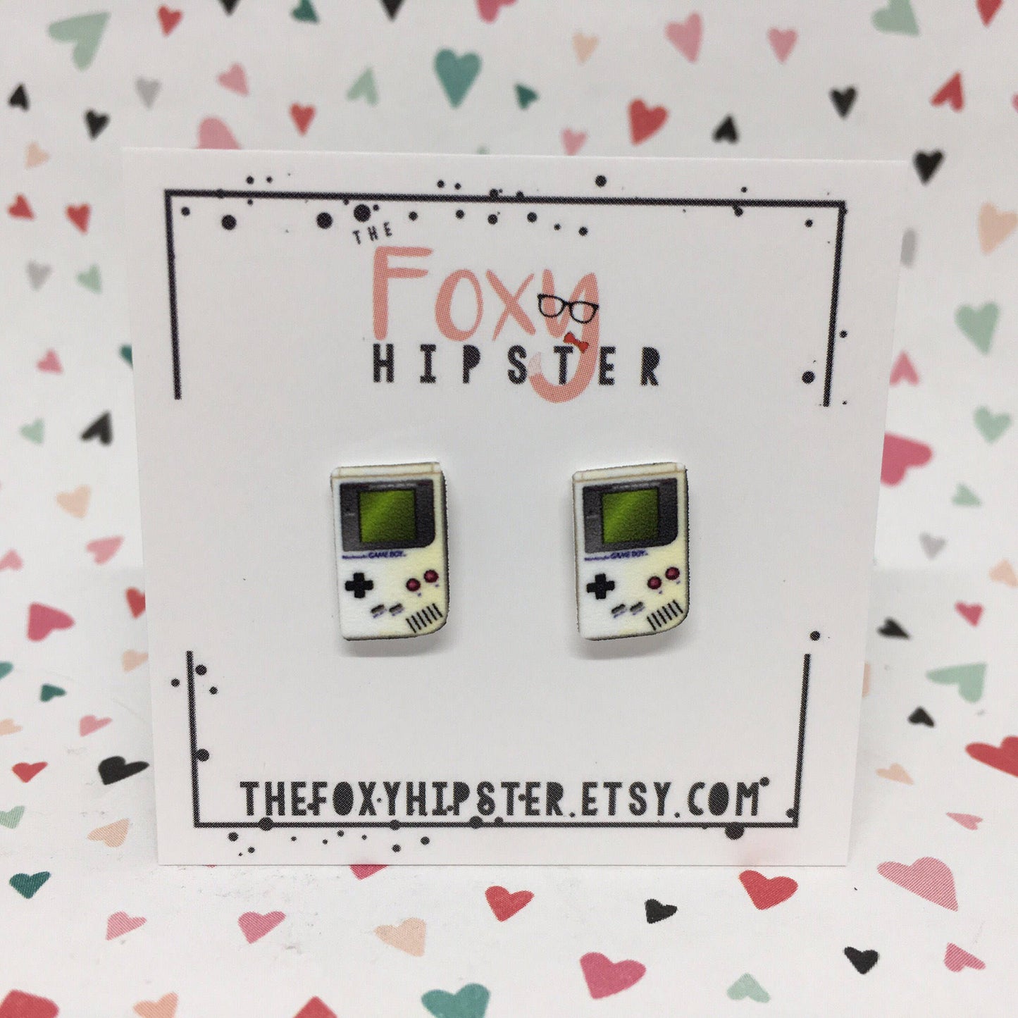 Nintendo Gameboy Stud Earrings