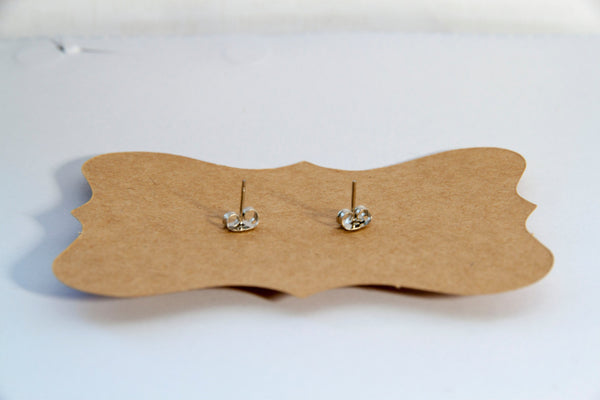 Moustache Stud Earrings