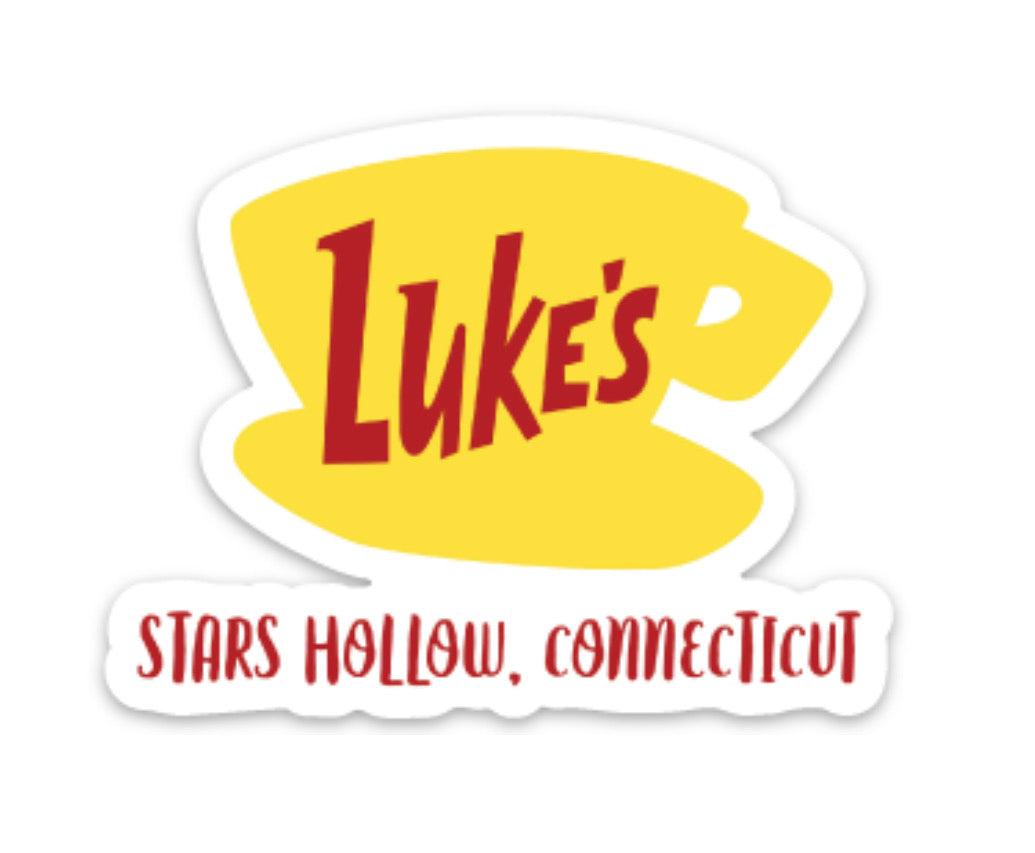 Luke's Diner Vinyl Sticker