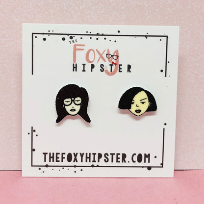 Daria and Jane Stud Earrings
