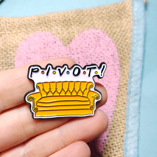 Pivot Enamel Pin