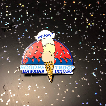 Scoops Troop Hard Enamel Pin