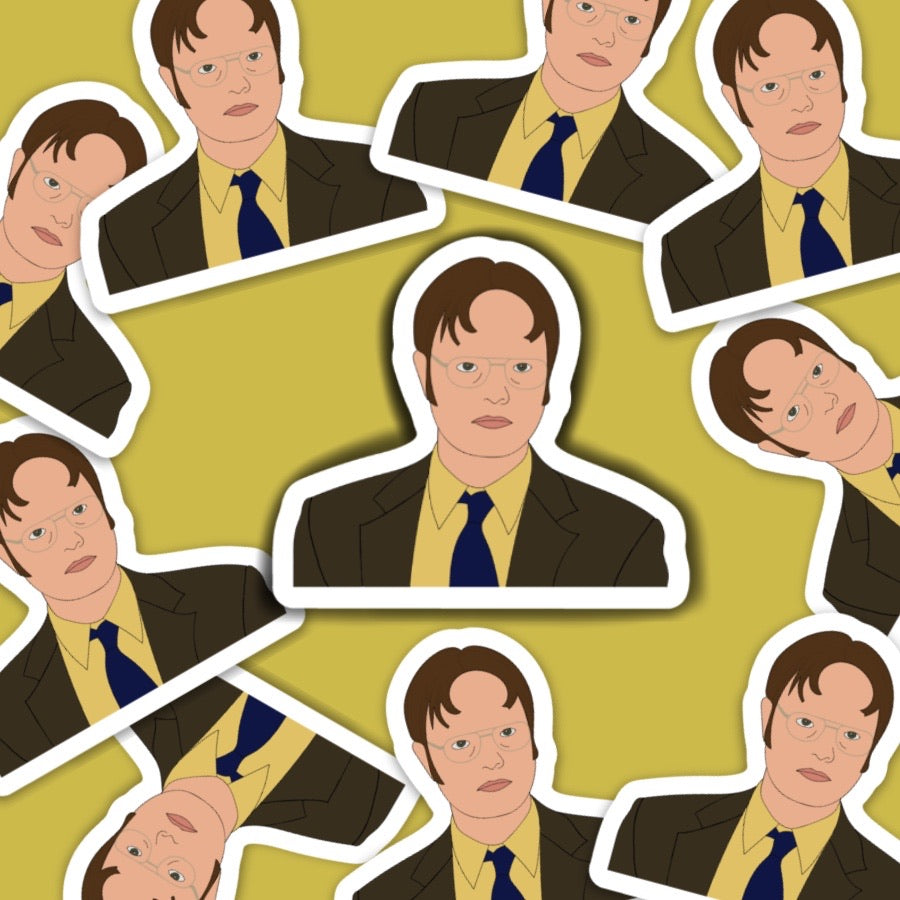 Dwight Schrute Vinyl Sticker