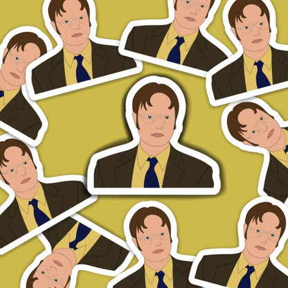 Dwight Schrute Vinyl Sticker