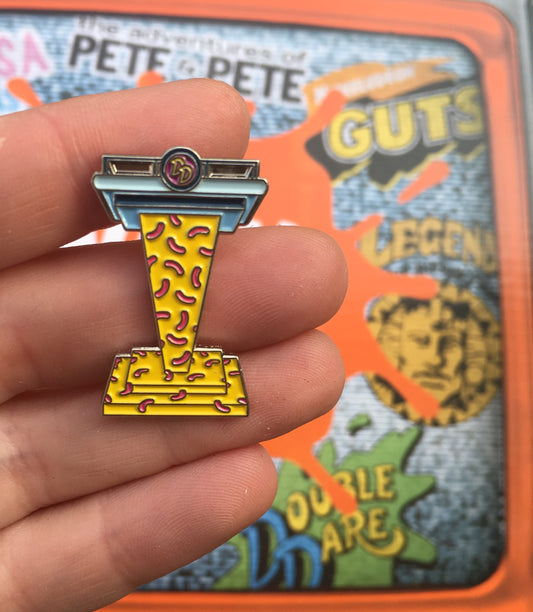 Double Dare Enamel Pin -