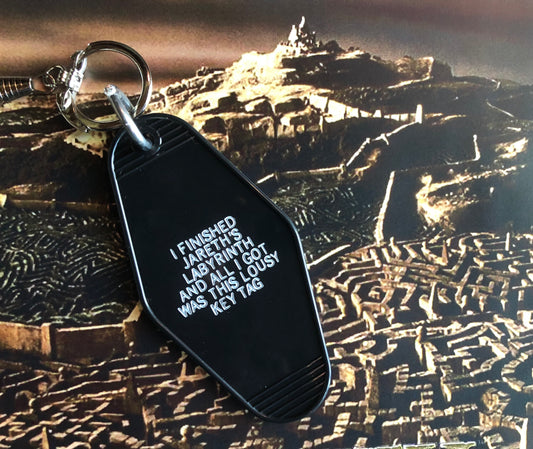 Labyrinth Key Tag