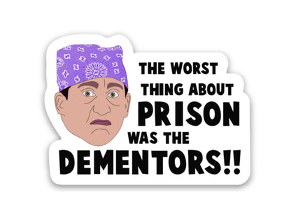 Prison Mike Vinyl Sticker