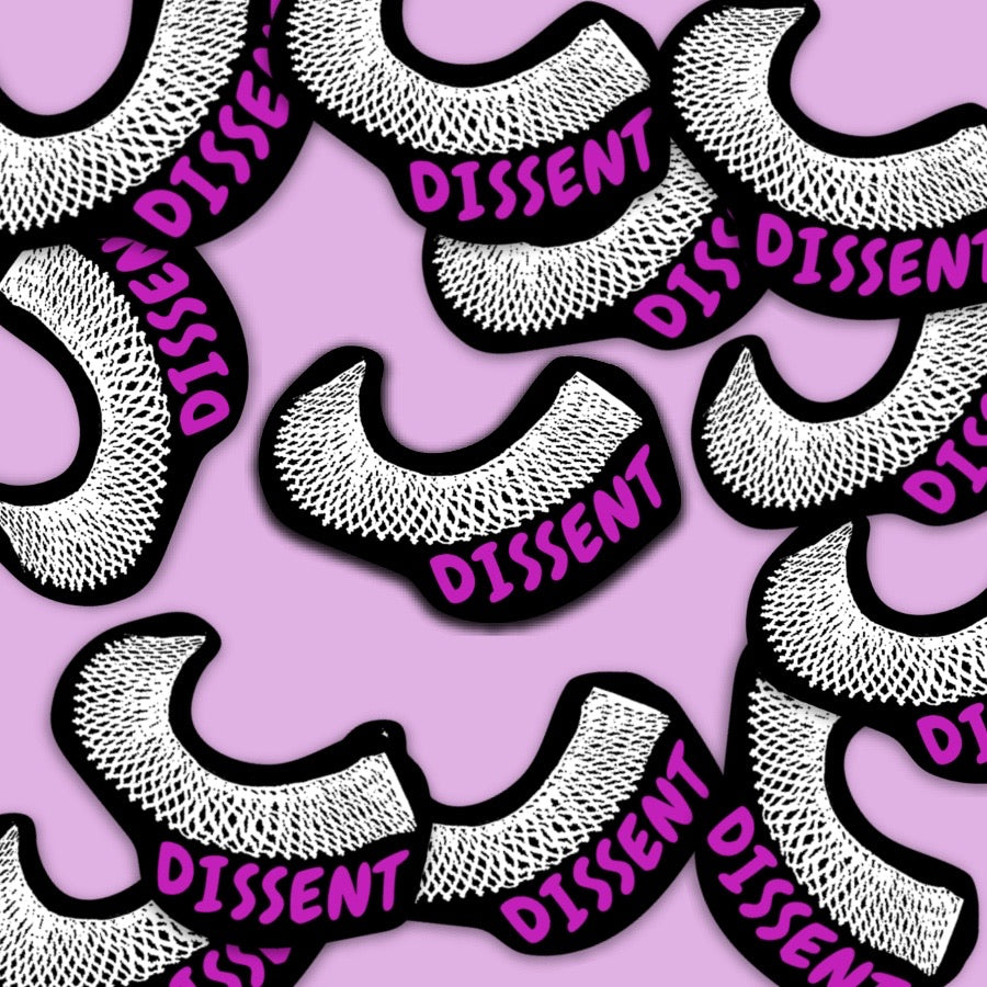 Dissent Vinyl Sticker