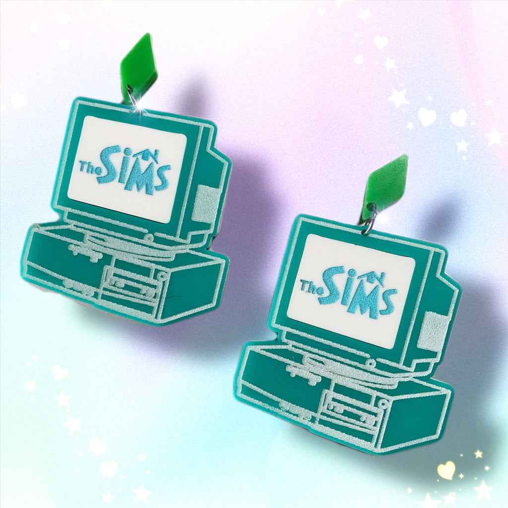 The Sims Dangle Earrings