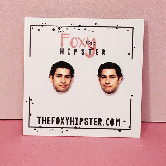 Jim Halpert Stud Earrings