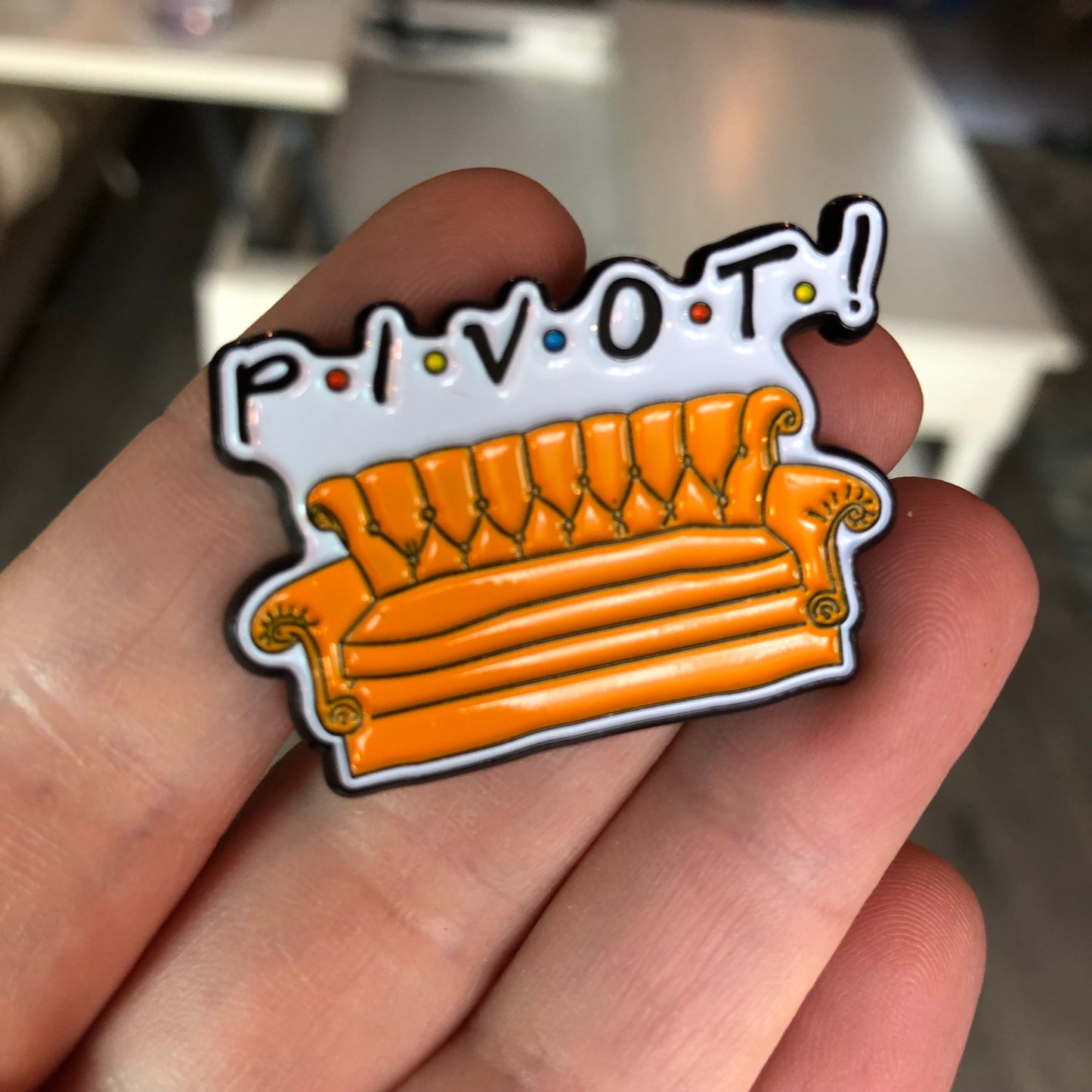 Pivot Enamel Pin