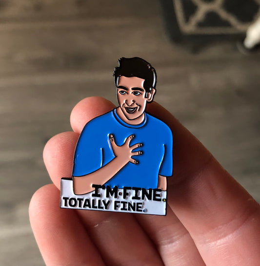 Ross Enamel Pin