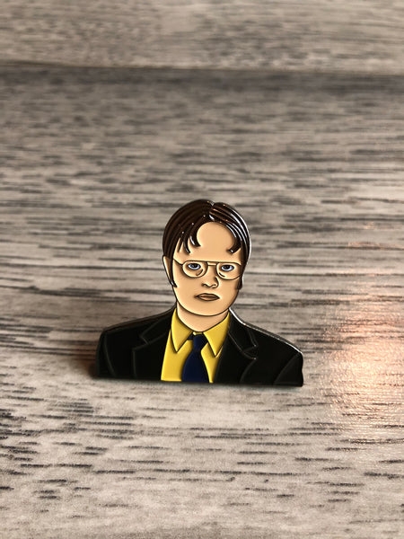 Dwight Schrute Enamel Pin