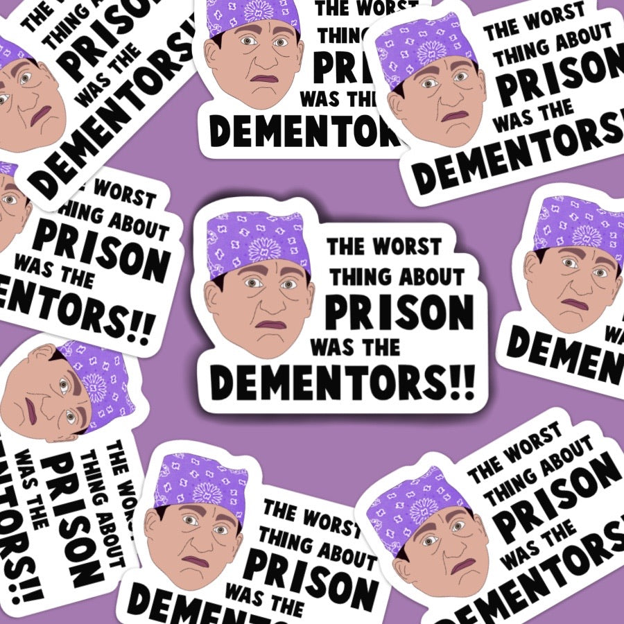 Prison Mike Vinyl Sticker