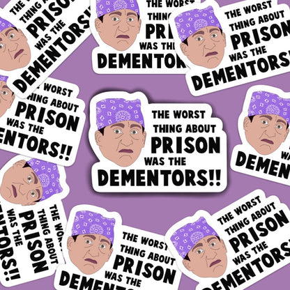 Prison Mike Vinyl Sticker