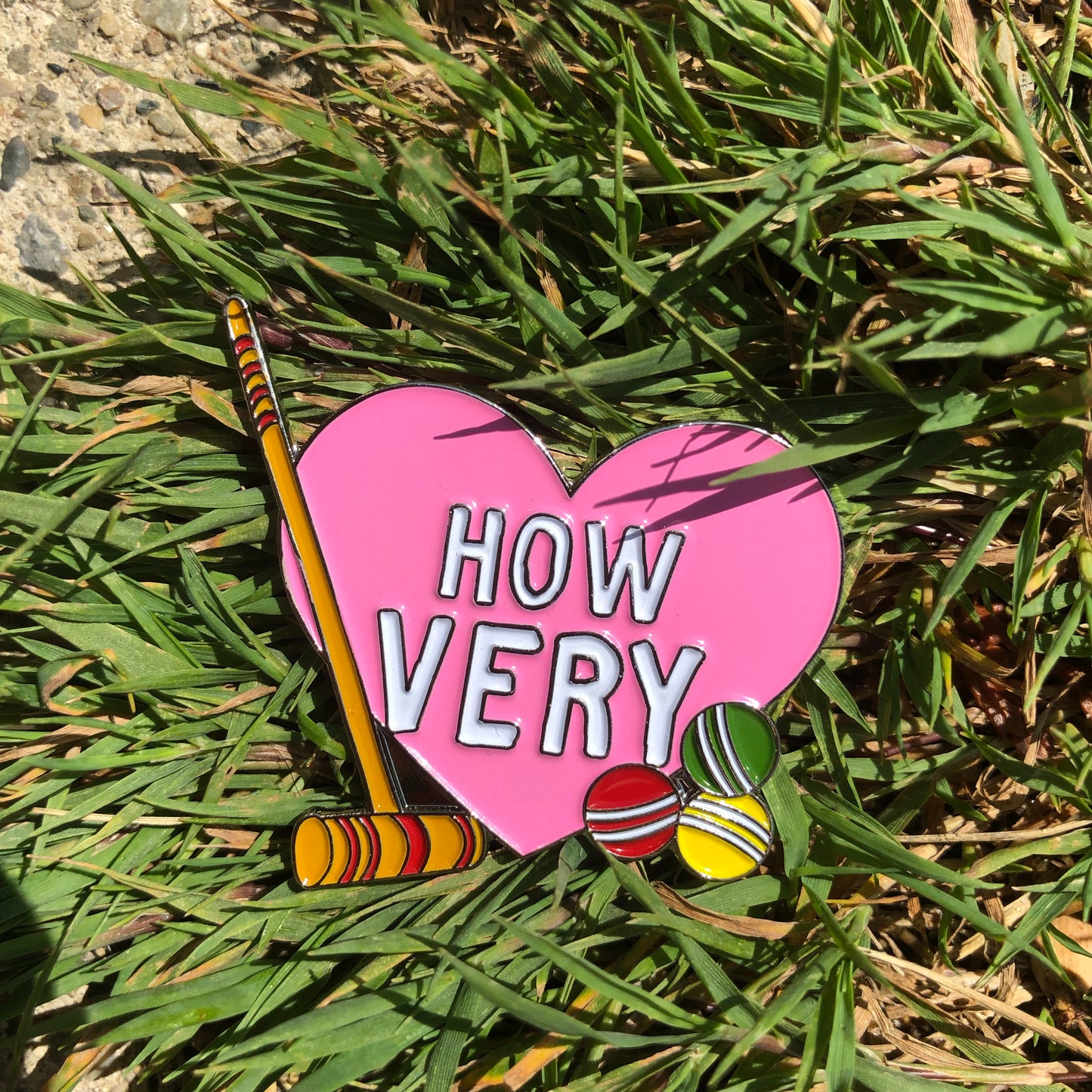 How Very Heathers Enamel Pin