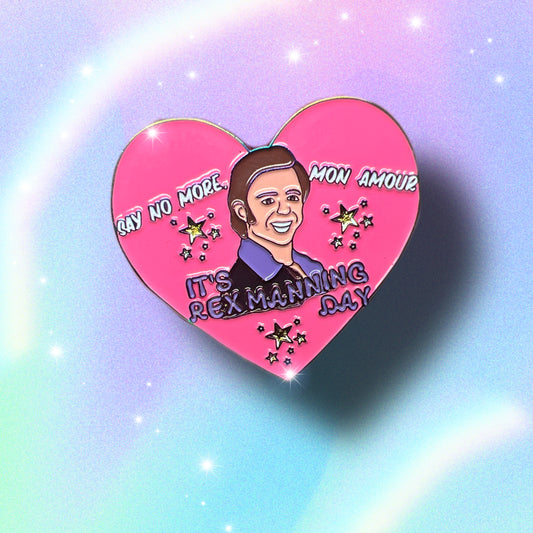 Rex Manning Enamel Pin