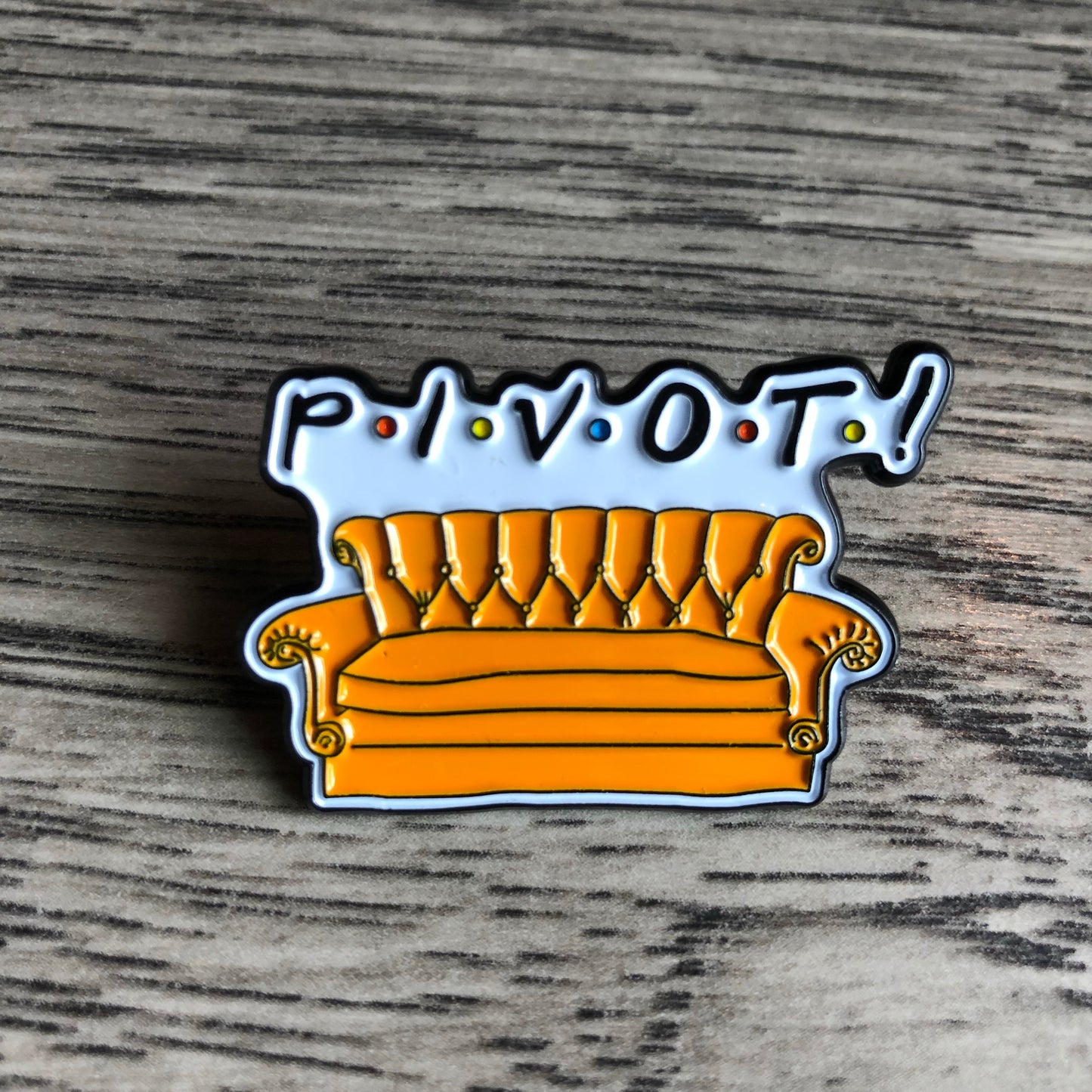 Pivot Enamel Pin