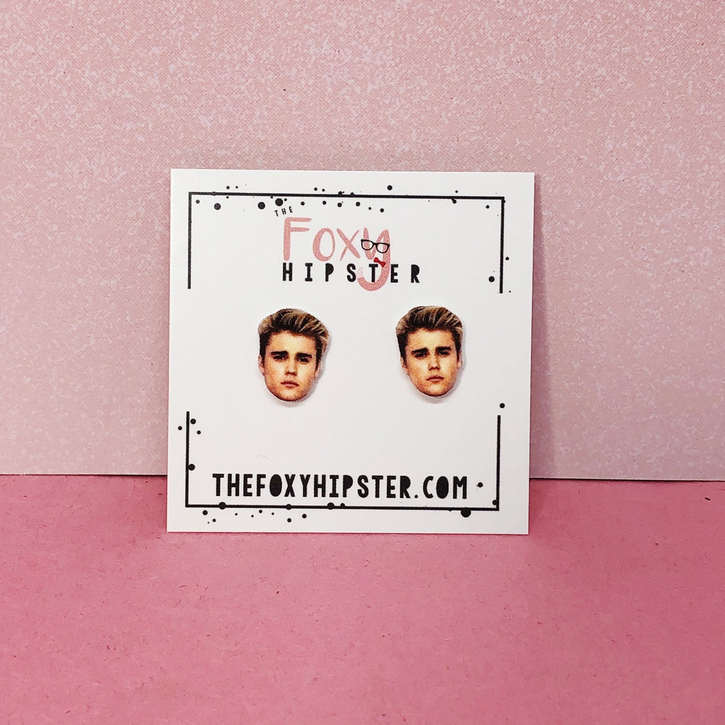 Justin Bieber Stud Earrings